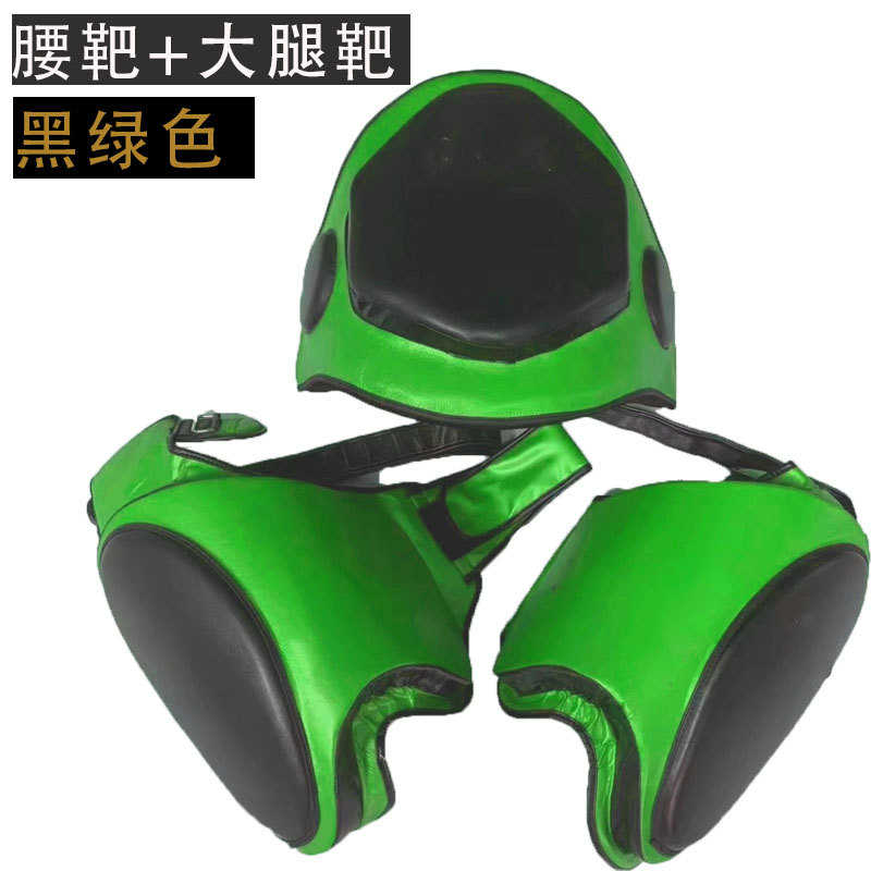 拳击散打大护胸靶大腿靶腰靶靶具泰拳搏击护具靶加厚训练陪练器材 - 图2