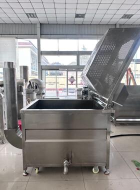 油炸机鸡爪小炸龙虾燃油炸半成品小型荣汇油燃气油油炸设备水产机