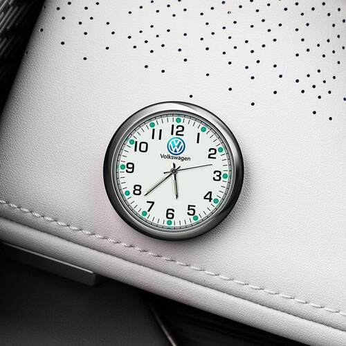 车载表盘时钟夜光石英钟表星空底夜光时间表电子表钟表车内摆件 - 图3