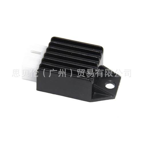ATV卡丁踏板越野摩托车配件4针12V半波调压整流器GY6 50 70 125CC - 图0