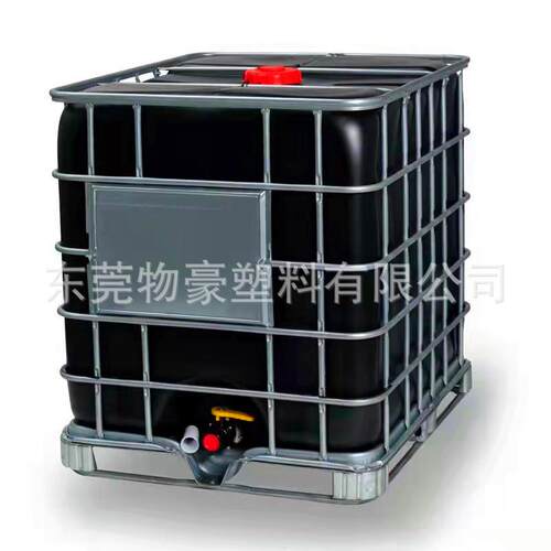 加厚1000升塑料吨桶全新500L化工原料运输桶耐酸碱方形铁架1吨桶 - 图1