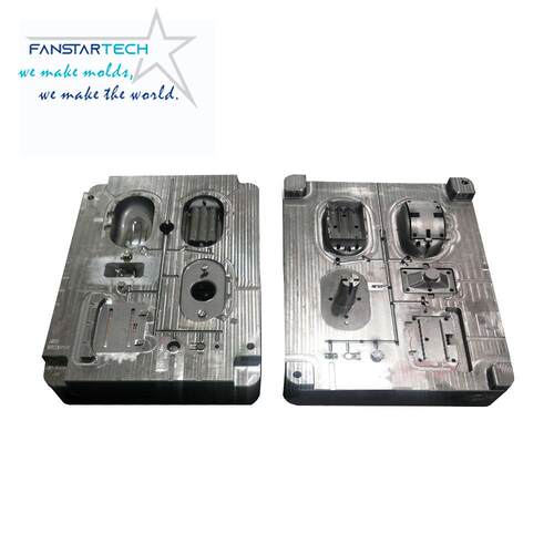 智能360°旋转可视门铃塑料模具扫地机器人外壳多腔注塑模具加工 - 图2