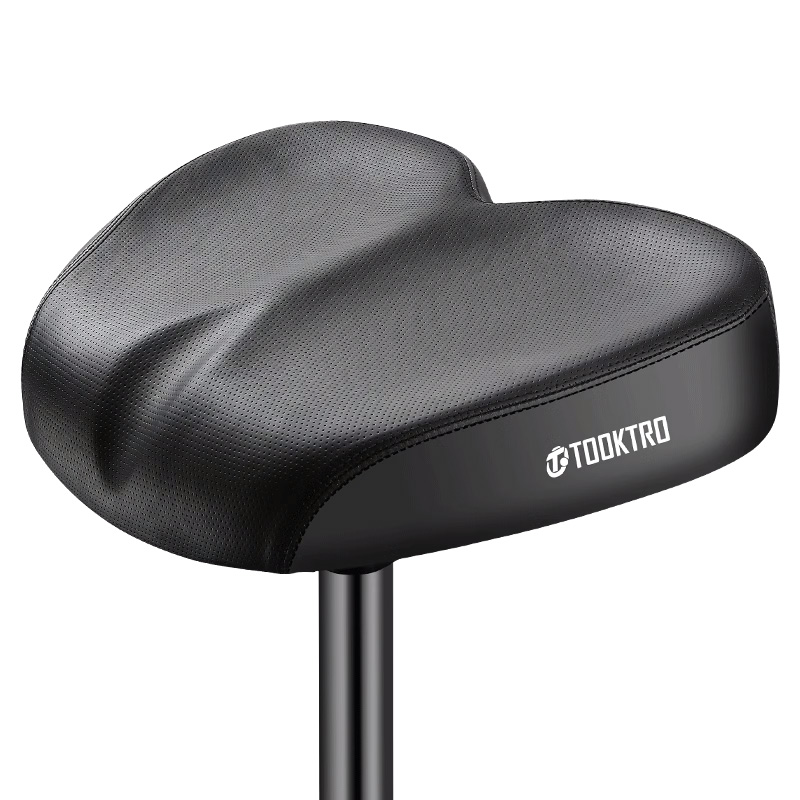 Noseless mountain bike seat cushion, ultra-soft shock-absorbing bicycle seat, riding seat cushion, saddle seat type