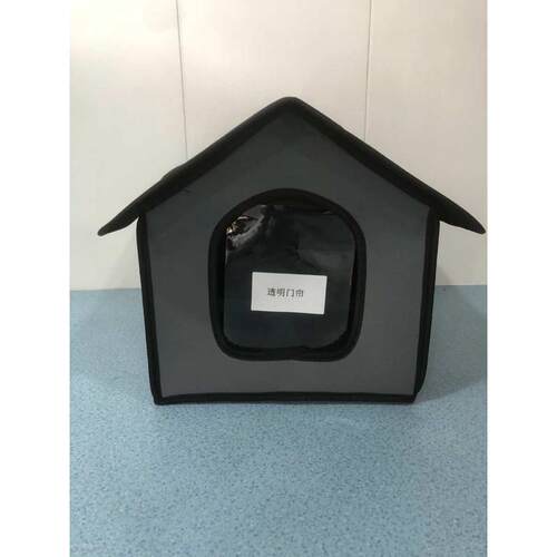 宠物四季猫猫帐篷流浪狗窝通用猫狗笼防雨别墅房子室外屋窝防水屋 - 图0