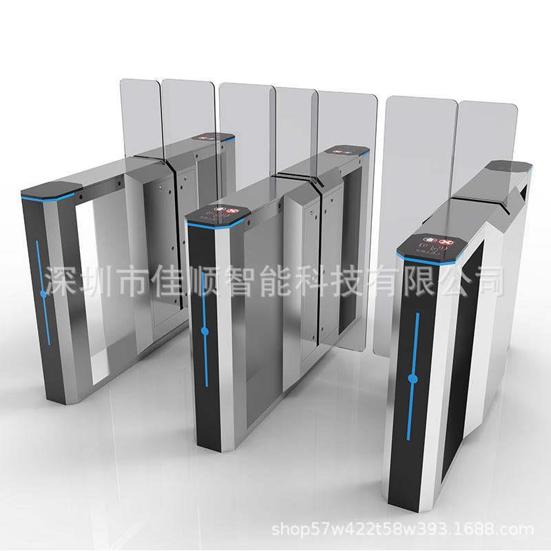 Sliding gate card management system, access control and attendance equipment and system fingerprint multi-channel sliding gate machine