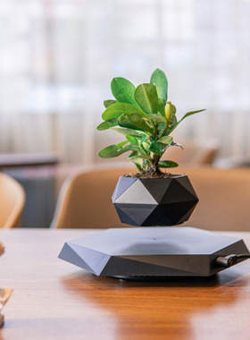 网红智能产品内磁悬浮发明专利创意时尚摆件磁悬浮盆栽