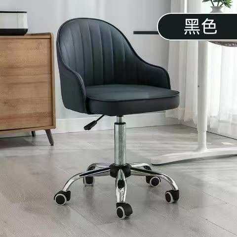 电脑椅家用舒适久坐休闲办公座椅卧室书桌旋转椅子 - 图2
