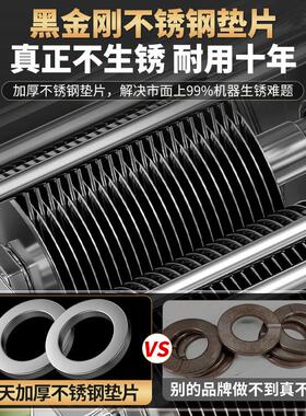 政天切肉机商用全自动切丝切鲜肉片机家用电动绞肉丁不锈钢小型