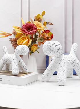 气球狗斑点狗创意家居摆件设计师客厅抽象装饰品卧室儿童房小摆设