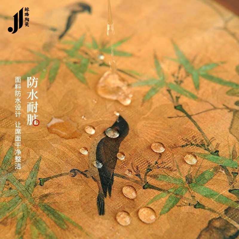 海棠桃天茶席中式禅意覆古桌旗布茶桌隔热垫壶承桌布茶道配件壶垫,淘宝优惠券,粉丝福利购,淘宝优惠卷