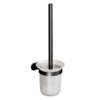 No punching space aluminum toilet brush set toilet brush holder bathroom toilet brush holder toilet brush with toilet brush cup