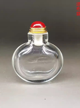 鼻烟壶鼻烟精油透明透明装饰摆件