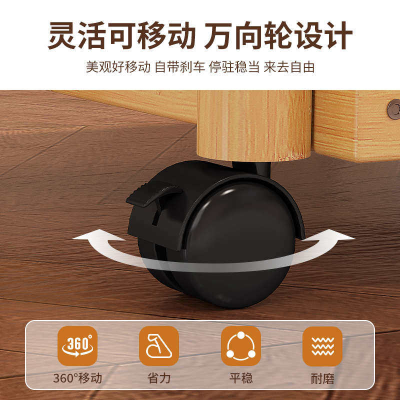 实用小推车移动茶几客厅沙发侧边柜卧室床头桌阳台创意置物架角几,淘宝优惠券,粉丝福利购,淘宝优惠卷