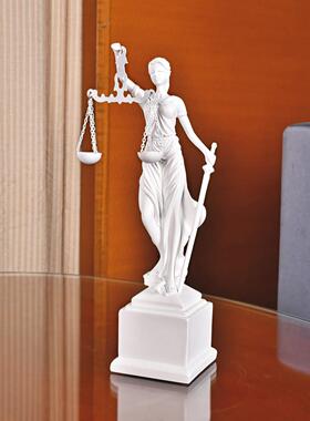 北欧忒弥斯正义女神摆件人物树脂雕塑希腊神话覆古艺术办公装饰品