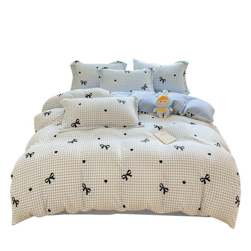 卡通牛奶绒被套单件冬季加厚珊瑚绒被罩单买保暖宿舍单人加绒被套,淘宝优惠券,粉丝福利购,淘宝优惠卷