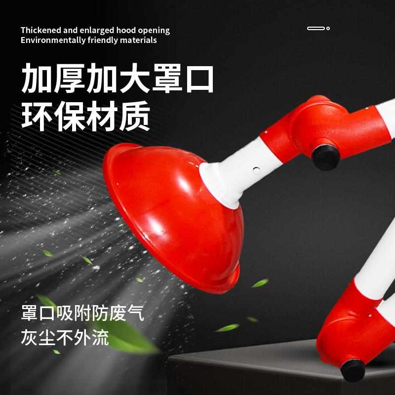 实验室万向抽气罩万象排风罩抽风罩排气罩吸风罩吸气臂吸风罩集气 - 图2