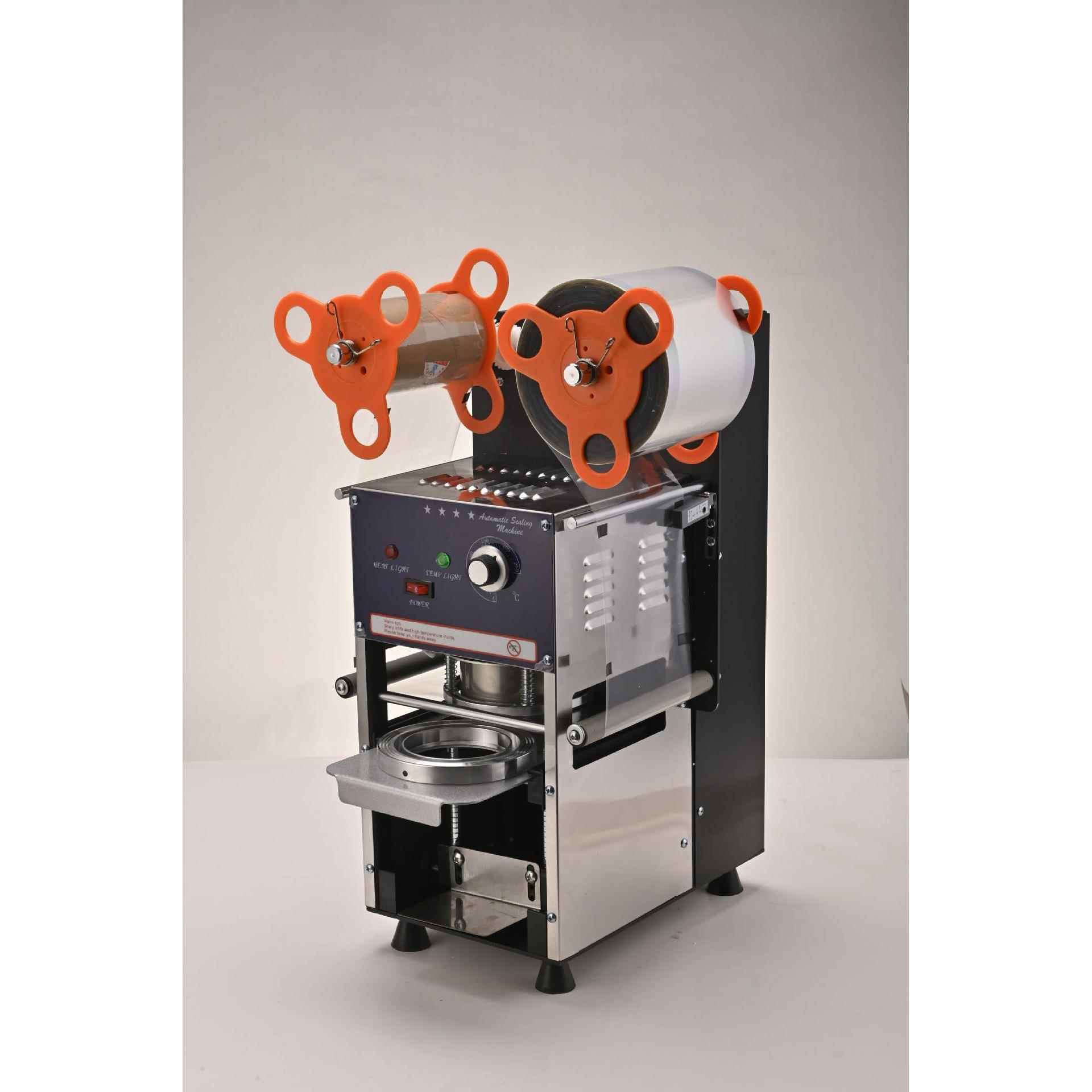Milk tea shop equipment commercial intelligent automatic roll film soy milk sealing machine cup sealing machine / milk tea sealing machine