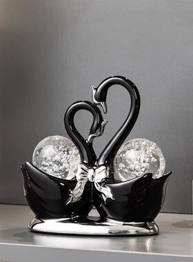 入户进门口走廊过道钥匙玄幻鞋柜装饰品轻奢高档玄关钥匙收纳摆件