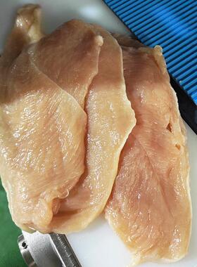 新鲜鸡胸肉水平切片机里脊猪腰分层开片机鸡排肉脯横向切肉机