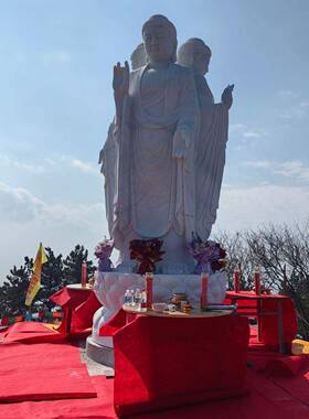 厂家大型寺庙石雕佛像天然石材公园寺院人物摆件佛像观音