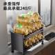 New 2023 kitchen bowl rack countertop storage rack household dustproof cupboard put dishes bowls, chopsticks, dishes storage rack box