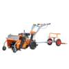 Walk-behind diesel-powered orchard rotary tillage soil loosening and weeding machine household small plot broken soil trenching micro tillage machine