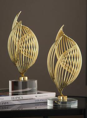 风生水起酒柜电视柜装饰品摆件轻奢高级感客厅办公室玄关家居饰品