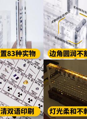 初中高中化学元素周期表元素实物毕业季生日礼物12岁男孩女生摆件