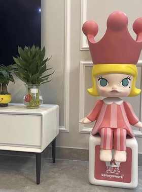 高颜值ins风泡泡茉莉大公主落地摆件房间客厅玄关电视柜软装摆件