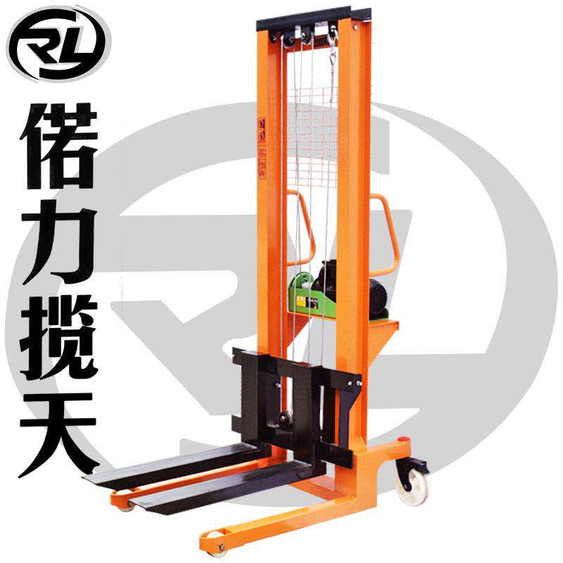 Ruoli electric stacker 2 tons electric forklift ton handling lift 1 ton forklift electric stacker