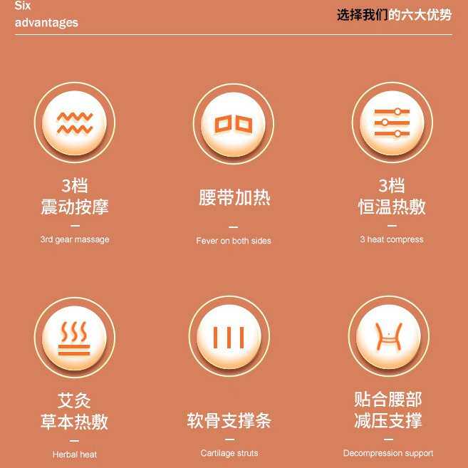 金正按摩腰带护腰石墨烯电加热保暖热敷椎间盘突出理疗腰部按摩仪,淘宝优惠券,粉丝福利购,淘宝优惠卷