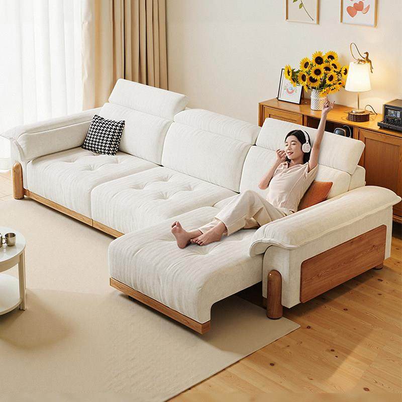 电动多功能布艺沙发床猫抓磨砂布小户型奶油风可伸缩家用直排沙发,淘宝优惠券,粉丝福利购,淘宝优惠卷