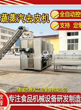 工业级蒸汽去皮机果蔬薯类智能去皮低损耗304不锈钢食品级设备