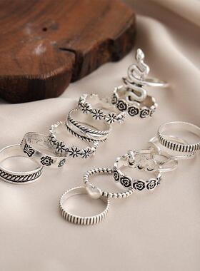 Snake Heart Rings for Women Fashion Jewelry Anillo Finger Ri