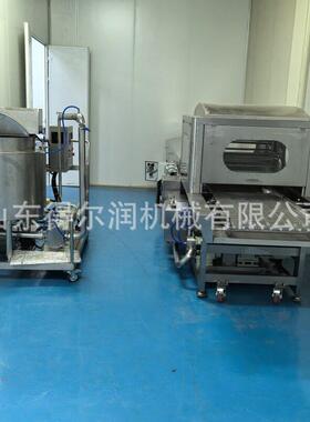 大枣核桃巧克力涂层机 燕麦碎涂层冷却生产线 加热循环保温 现货