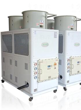 高温设备冷冻机风冷式防爆冷却机原油提炼化工冷水机青金制冷牌