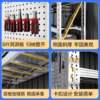 304 stainless steel heavy-duty shelves with hole plate storage racks warehouse storage storage racks home balcony sundry racks