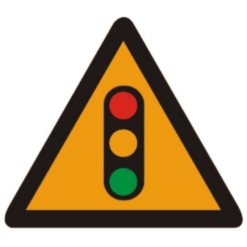 厂家生产前方施工警告标志牌3m五类钻石膜3mm铝板50抱箍100铝槽 - 图2