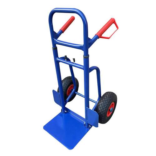 油桶手拉小推车橡胶充气轮手推货仓车大载重老虎车物流搬运车 - 图3