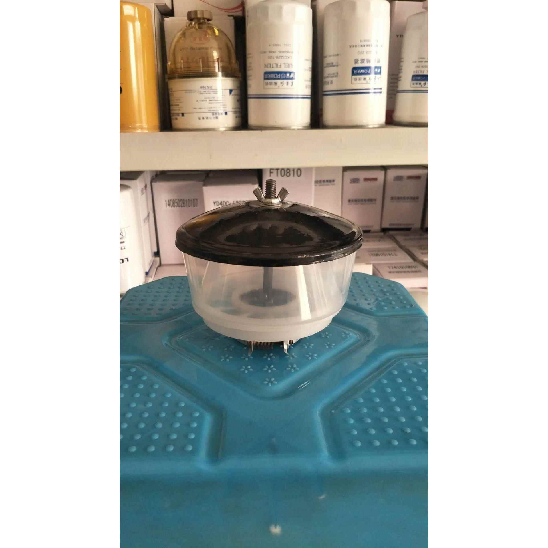 拖拉机收割机空气预滤器吹尘器塑料帽白碗滤清器排尘上帽 - 图0