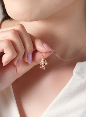 精灵宝可梦 鲤鱼王 粉色 项链吊坠时尚精致优雅时髦饰品好友礼物