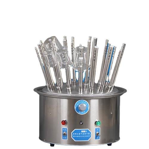 玻璃仪器气流烘干器/不锈钢C型12孔20孔30孔试管瓶子干燥器 - 图2