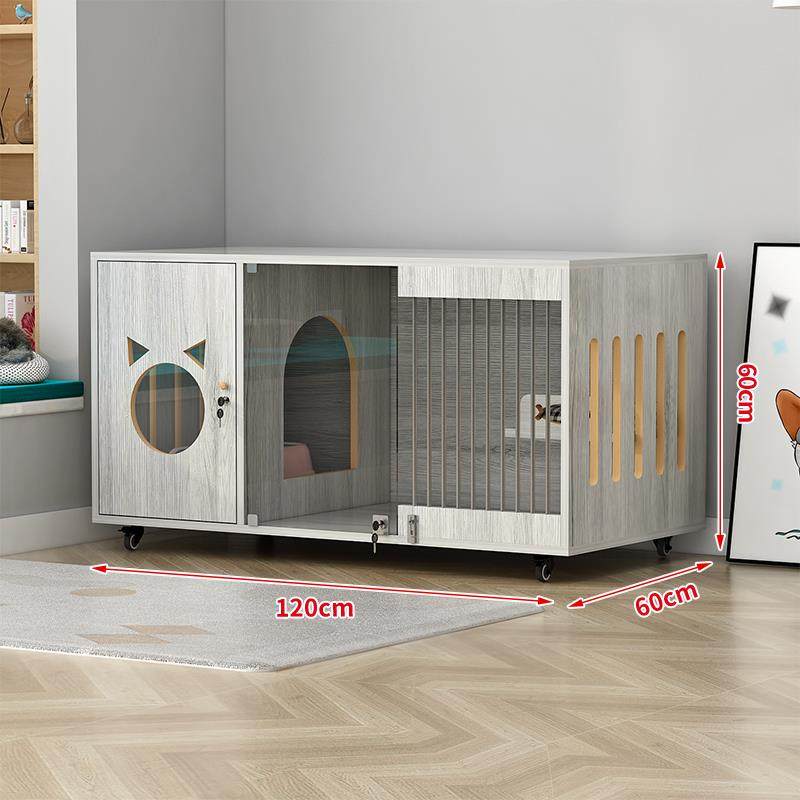 高档猫别墅猫大间猫屋笼子窝家用猫繁育笼室内猫笼猫厕空一体猫,淘宝优惠券,粉丝福利购,淘宝优惠卷