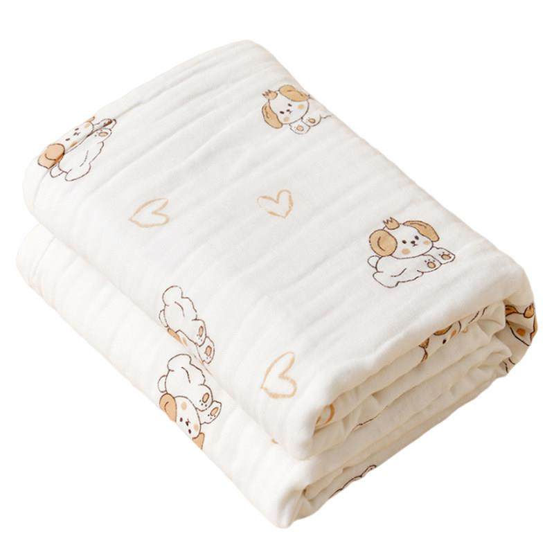 婴儿浴巾新生儿纱布纯棉儿童被婴儿毯纯棉新生儿超软6层纱布a型毛,淘宝优惠券,粉丝福利购,淘宝优惠卷