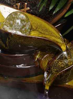 陶瓷摆件创意商务礼品送礼办公室家居摆件陶瓷