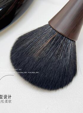 高品质极简中古风美甲粉尘刷卸甲化妆指甲扫粉尘毛刷子美妆小蛮腰