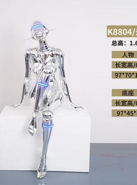 机械姬人形大摆件空山基Sexyrobot女神大型科技飞天酒吧KTV雕塑