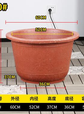加厚塑料树脂花盆无孔睡莲花瓶