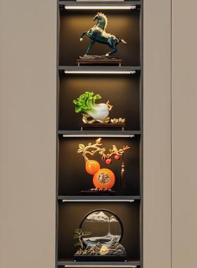 正品办公室流厅水生财假山端流沙画摆件高新中式客玄关装品饰乔迁