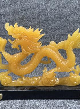 树脂金龙摆件小金龙摆件青龙汉龙摆件十二生肖龙工艺礼品现货